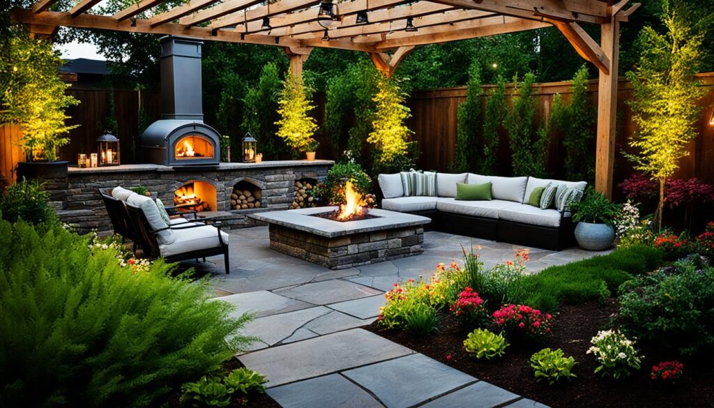 Outdoor living spaces